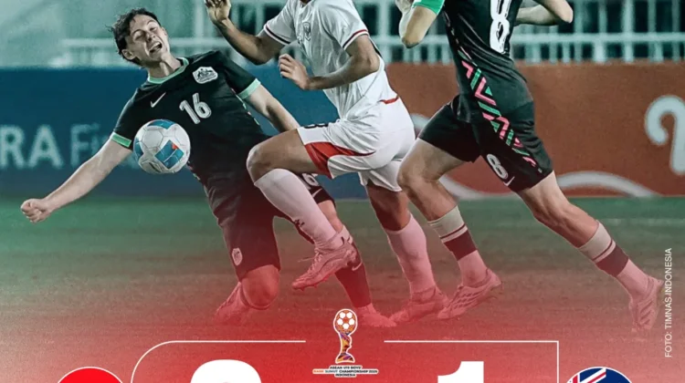 Kalah 0-1, Indonesia Gagal Melangkah ke Final AFF U-19