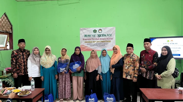 DWP MIN 3 dan MTsN 3 Sumenep Gelar Jumat Berkah untuk Anak Yatim dan Duafa