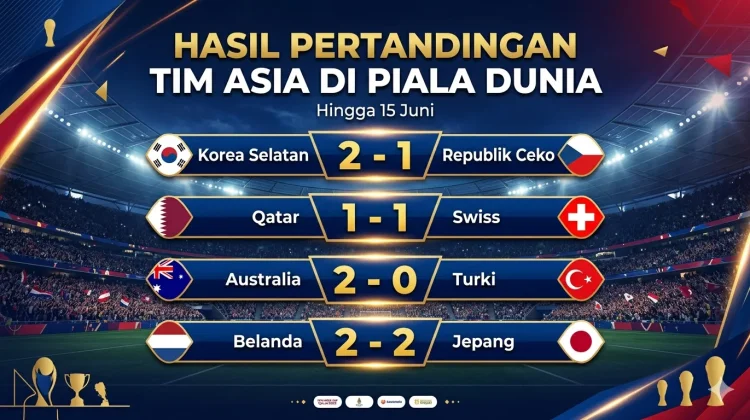 Asia Kirim Sinyal Bahaya, Belanda Ditahan Jepang dan Ceko Tunduk Atas Korea Selatan