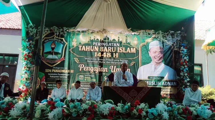 SDN Panaongan III Sambut Tahun Baru Hijriah dengan Pengajian