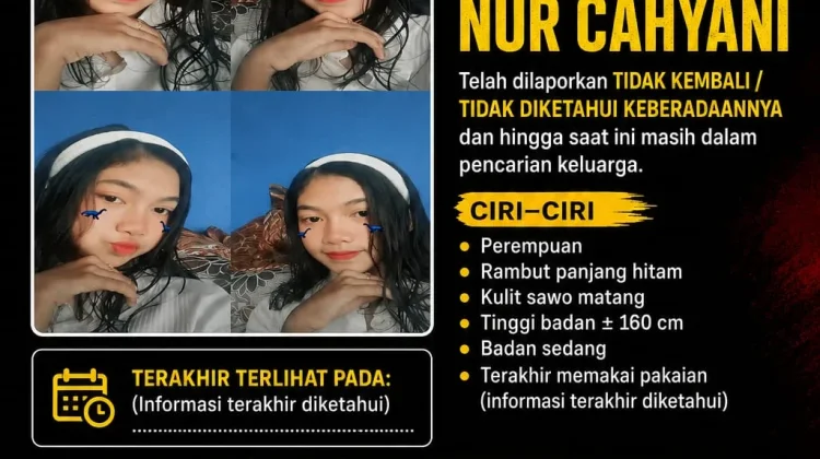 Polres Sumenep Sebarkan Informasi Orang Hilang