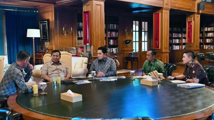 Bertemu Presiden, Erick Thohir Laporkan Program Prioritas Olahraga Nasional