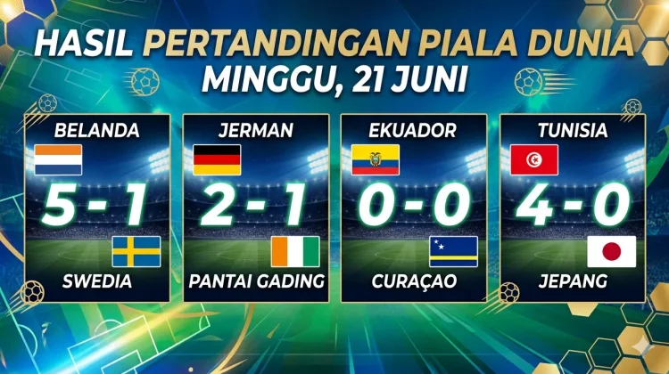Belanda dan Jepang Berpesta Gol, Jerman Amankan Tiket ke Fase Gugur