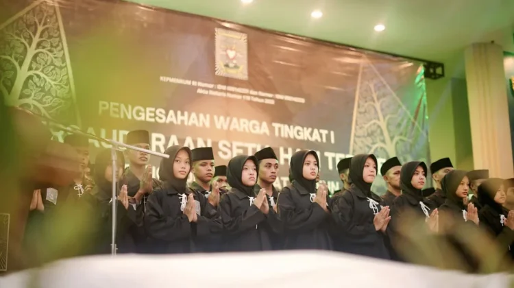 PSHT Sumenep Sahkan 107 Warga Baru, Fokus Cetak Generasi Berbudi Luhur