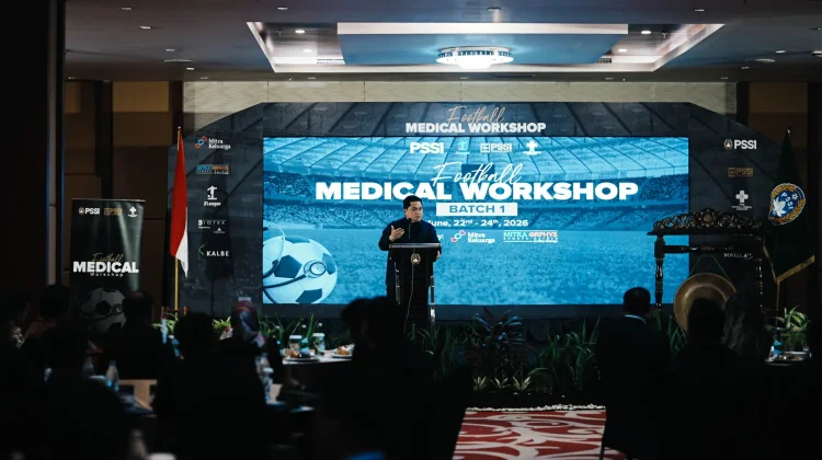 Gelar Football Medical Workshop 2026, Tingkatkan Kompetensi Dokter dan Fisiotera