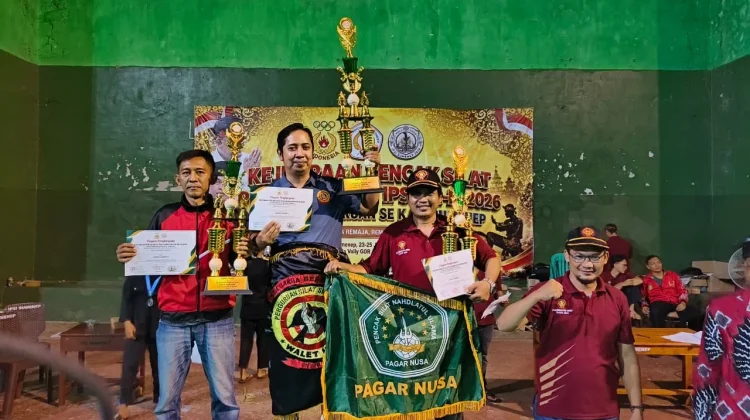 Walet Hitam Juara Umum Piala Bergilir IPSI Kabupaten Sumenep III 2026