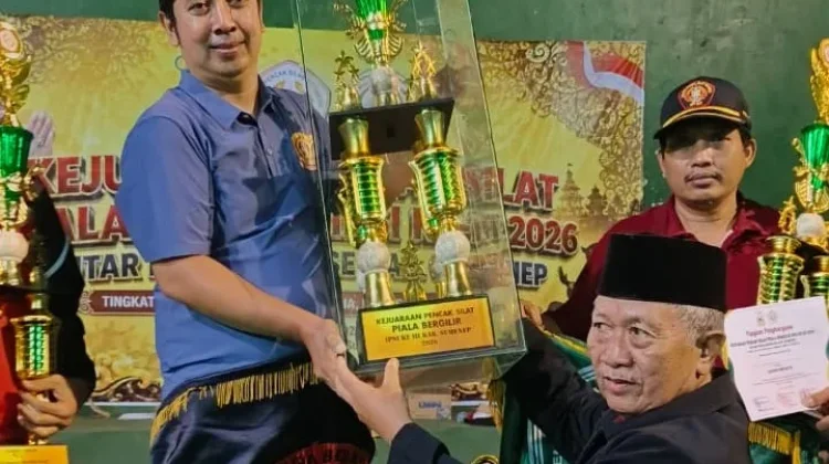 Kejuaraan Pencak Silat Piala Bergilir IPSI Sumenep 2026 Resmi Ditutup
