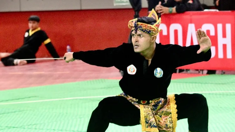 Letda Syarief Asal Bangkalan Ikuti Pelatnas Pencak Silat Militer AD