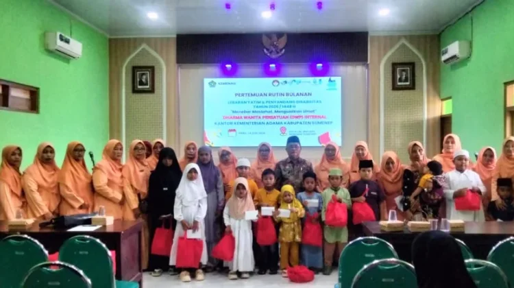 Peringati 10 Muharram 1448 H, DWP Kemenag  Salurkan Santunan untuk Anak Yatim