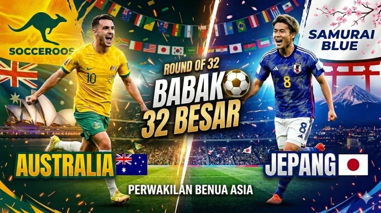 Babak 32 Besar Piala Dunia: Brasil Jadi Ujian Berat Jepang, Australia Vs Mesir