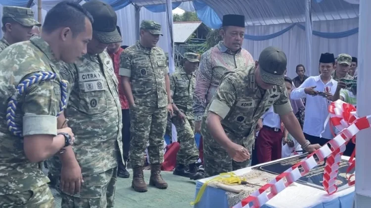 Dandim Sumenep Bangga Jembatan Perintis Garuda Rampung Tepat Waktu