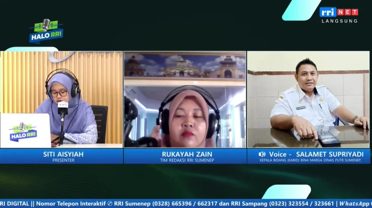 Halo RRI: Jalan Rusak di Barat Asta Tinggi Akan Ditangani PUTR Sumenep