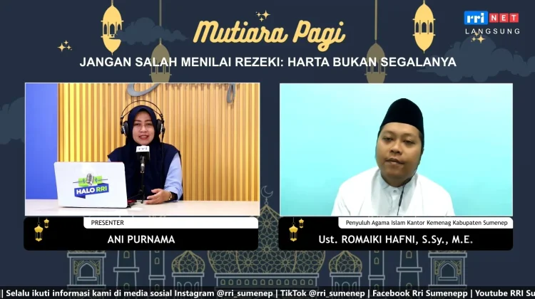 Empat Tingkatan Rezeki Menurut Islam, Ini Penjelasan Penyuluh Kemenag Sumenep