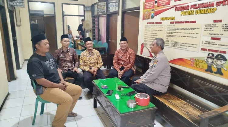 KUA Lenteng dan Polsek Perkuat Sinergi Deteksi Dini Konflik Keagamaan