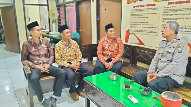KUA Lenteng dan Polsek Perkuat Sinergi Deteksi Dini Konflik Keagamaan