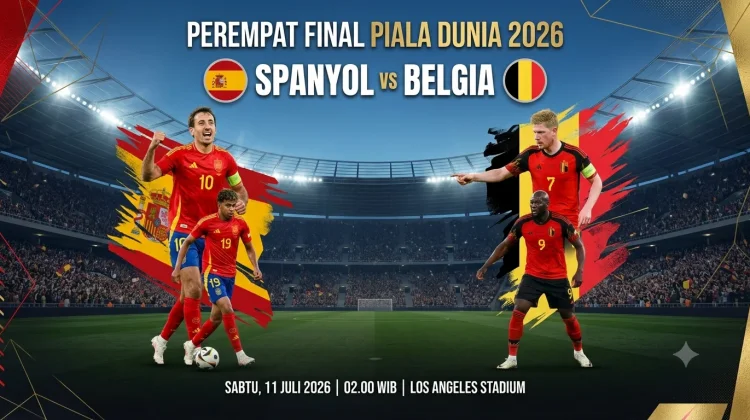 Spanyol vs Belgia: Duel Penguasaan Bola Kontra Serangan Balik di Piala Dunia 2026