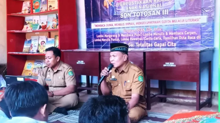 SDN Totosan III Gelar Pameran Literasi Ramah Anak pada Agenda MPLS