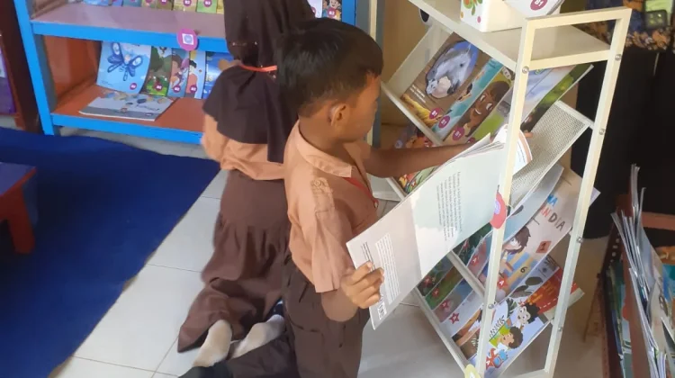 SDN Andulang Optimalkan MPLS Lewat Perpustakaan Ramah Anak