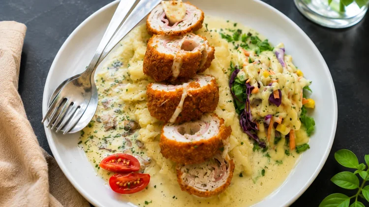 Chicken Cordon Bleu, Perpaduan Kuliner Eropa yang Menghadirkan Cita Rasa Premium