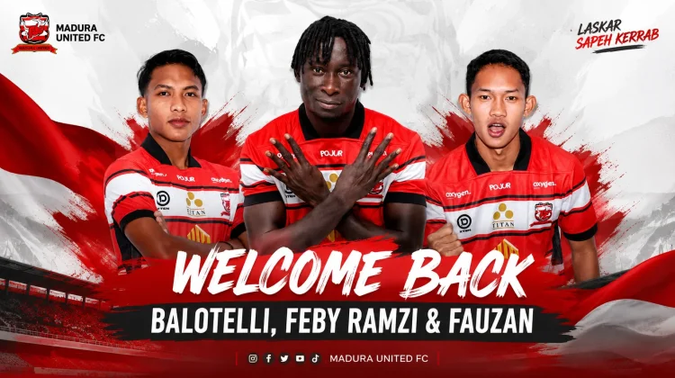 Kembali Dari Masa Peminjaman, Madura United Tambah Kekuatan Musim Depan