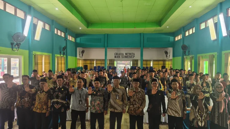 Pengelolaan Berbasis Data Jadi Fokus Penguatan Madrasah di Sumenep