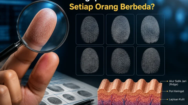 Mengapa Sidik Jari Setiap Orang Berbeda?