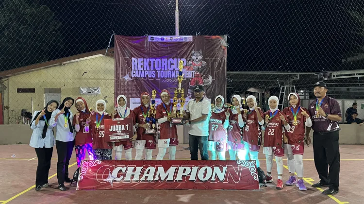 Tim Basket Putri MAN Sumenep Sabet Juara Satu Rektor Cup Unija 2026