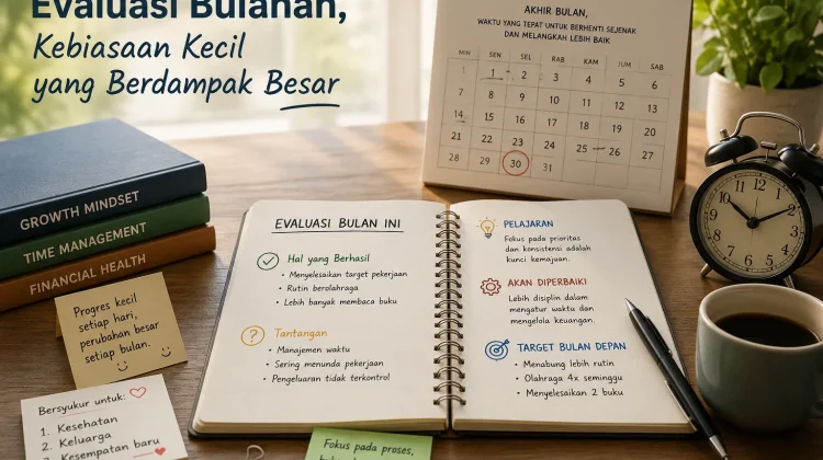Evaluasi Bulanan, Kebiasaan Kecil yang Berdampak Besar