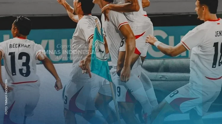 Mendominasi, Indonesia Unggul 3-0 Atas Kamboja di Babak Pertama