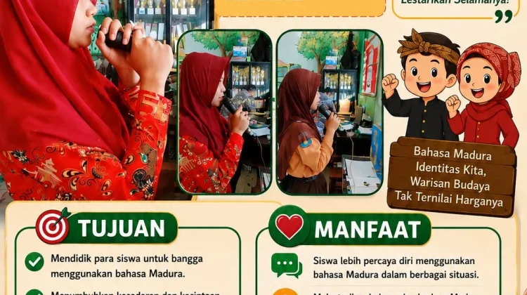 Dari Pengeras Suara, SDN Panaongan III Bangun Generasi  Bangga Berbahasa Madura