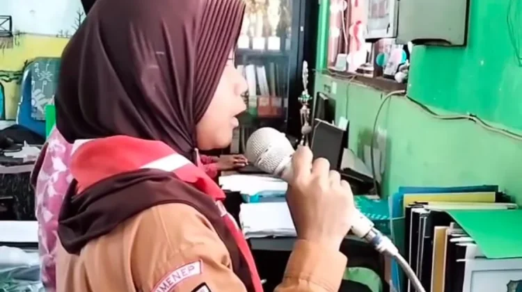 Dari Pengeras Suara, SDN Panaongan III Bangun Generasi  Bangga Berbahasa Madura
