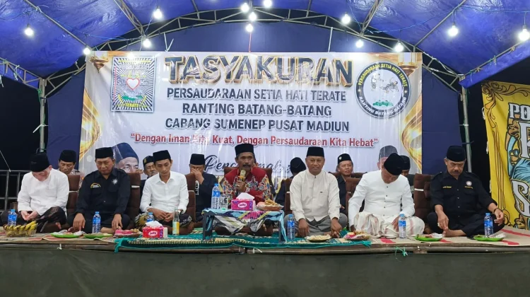 Tasyakuran PSHT Batang-Batang Perkuat Persaudaraan dan Kamtibmas