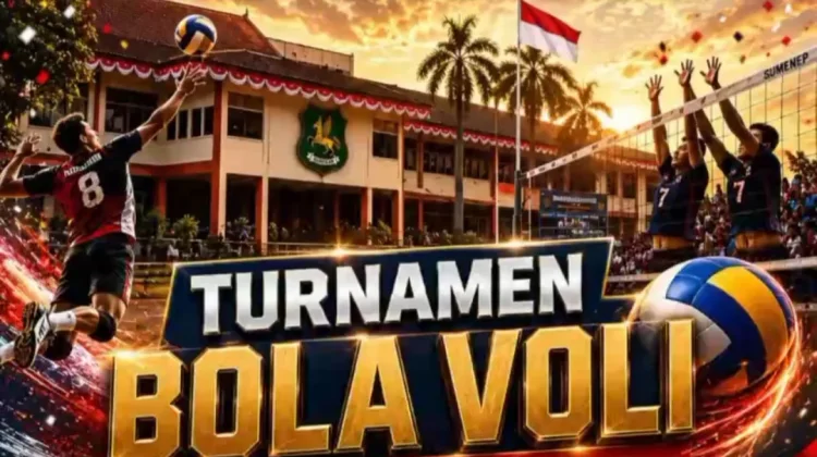 Turnamen Voli HUT RI Satukan Instansi Sumenep