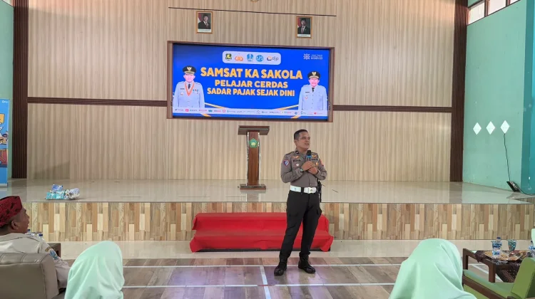 Satlantas Polresta Sumenep Edukasi Lalin Pelajar MAN Sumenep