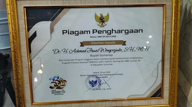 Pemkab Sumenep Raih Empat Penghargaan Nasional BKKBN
