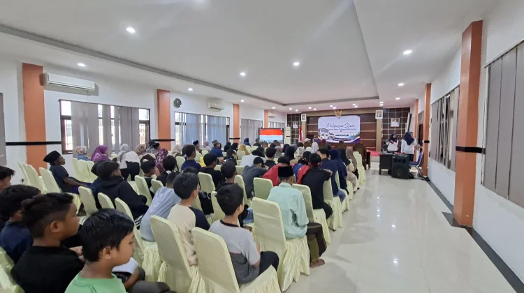 Puluhan Siswa SRT 49 Sumenep Ikuti Pembelajaran sementara di Sampang
