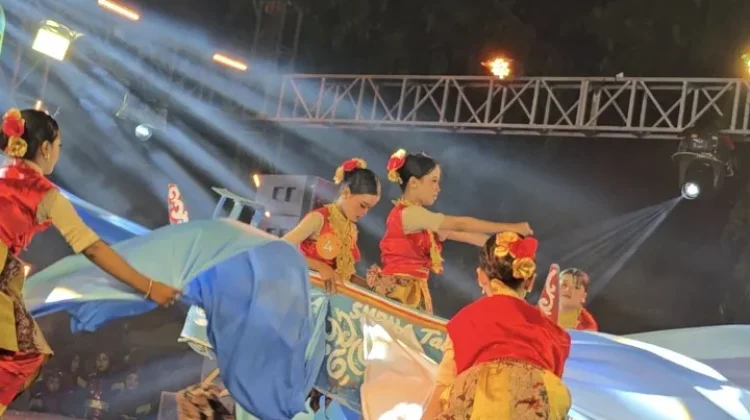 Meriah, Festival Lomba Tari Maharaya Sedot Penonton