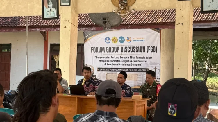 UPN Veteran Jatim Teliti Kearifan Lokal Masalembu untuk Perluas Akses Keadilan