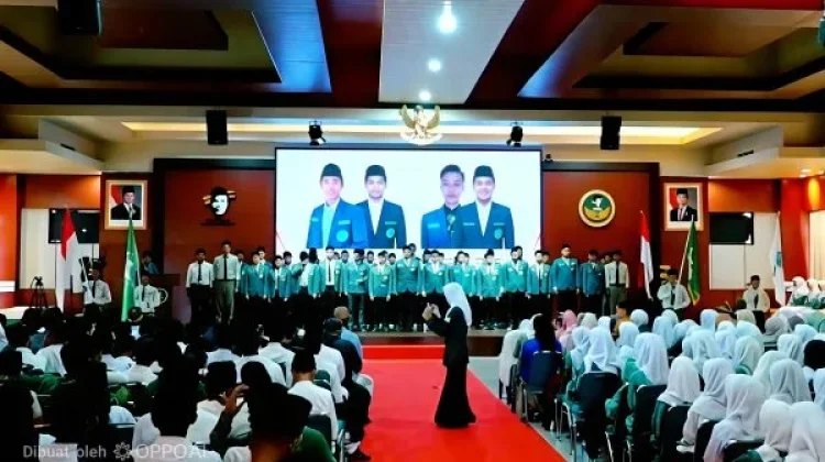 Pelantikan PC IPNU-IPPNU Kabupaten Sumenep Dihadiri Ribuan Pelajar