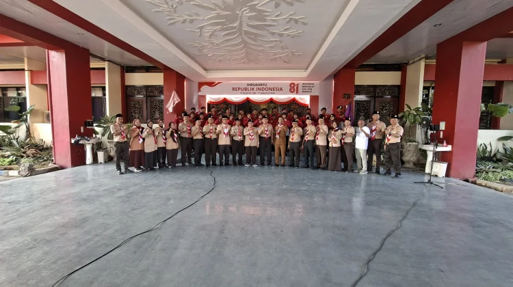 Kwarcab Pramuka Sumenep Berangkatkan Kontingen Jamnas XII Tahun 2026