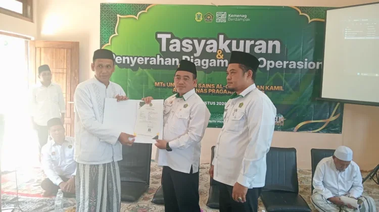 MTs Unggulan Sains Al-Qur'an Insan Kamil Resmi Kantongi Izin Operasional
