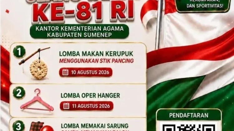 Kemenag Sumenep Hadirkan Lomba yang Memotivasi Semangat Kebersamaan