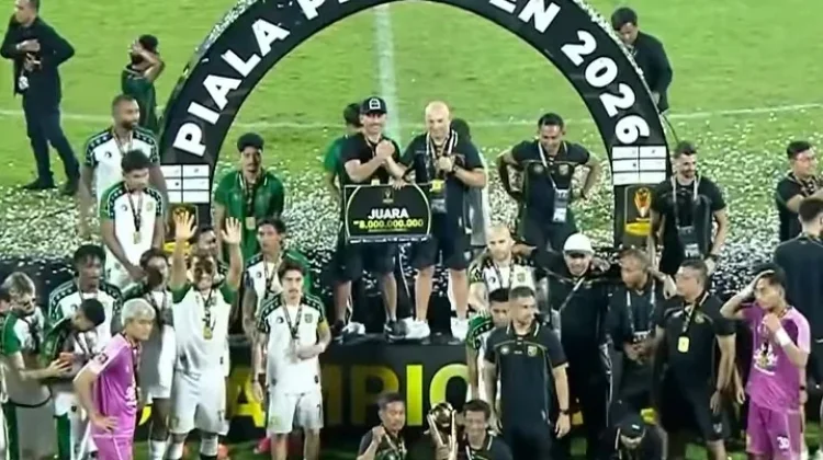 Persebaya Juara Piala Presiden 2026 berhasil taklukkan Persib Bandung