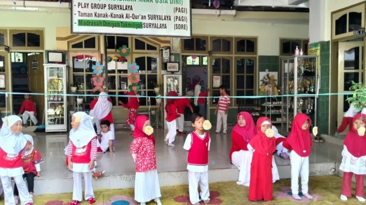 Semarak HUT ke-81 Kemerdekaan RI, PAUD Al-Qur’an Suryalaya Gelar Lomba Agustusan