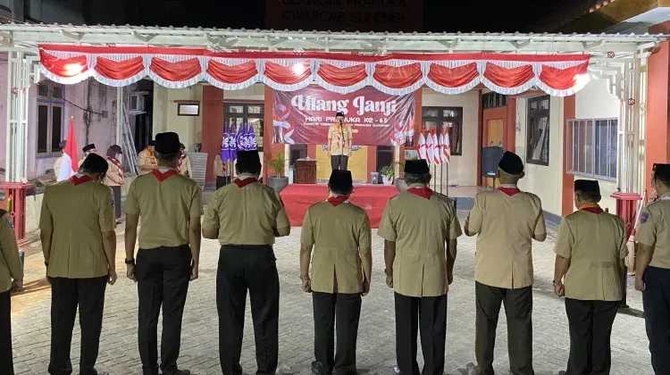 Hari Pramuka Ke-65, Kwarcab Sumenep Teguhkan Komitmen Pengabdian
