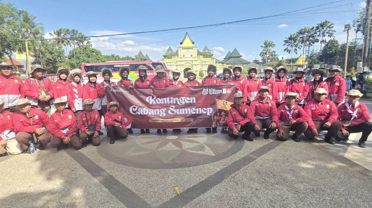 Kwarcab Sumenep Lepas Kontingen Pramuka ke Jamnas XII Cibubur