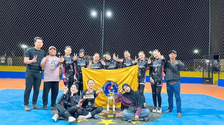 Melampaui Target, Tim Putri Unija Raih Runner-up PBVSI Cup 1 Sumenep