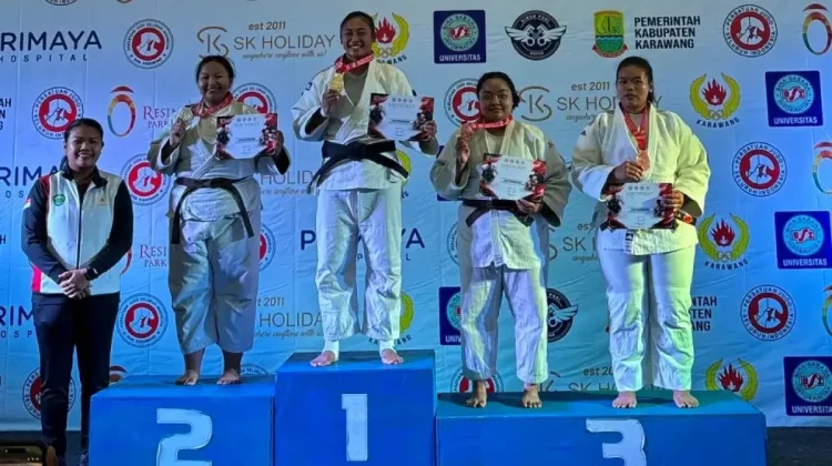 Alsha Luri, Atlet Multitalenta Bangkalan Sabet Perunggu Kejurnas Judo