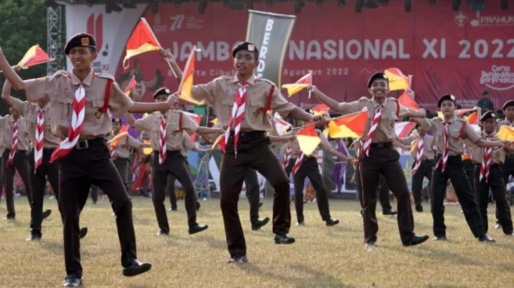 Puluhan Siswa SMPN 1 Sumenep Ikuti Jambore Nasional