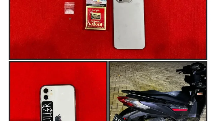 Satresnarkoba Polresta Sumenep Amankan Sabu-Sabu di Kecamatan Bluto